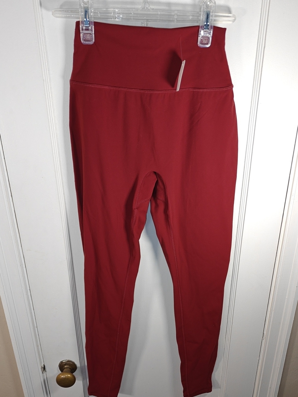 BuffBunny High-Rise Wine Red Leggings